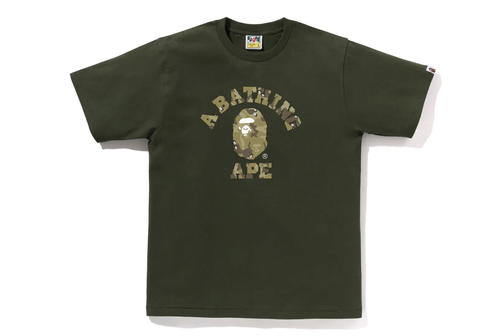 BITMAP COLLEGE TEE sold by Bape