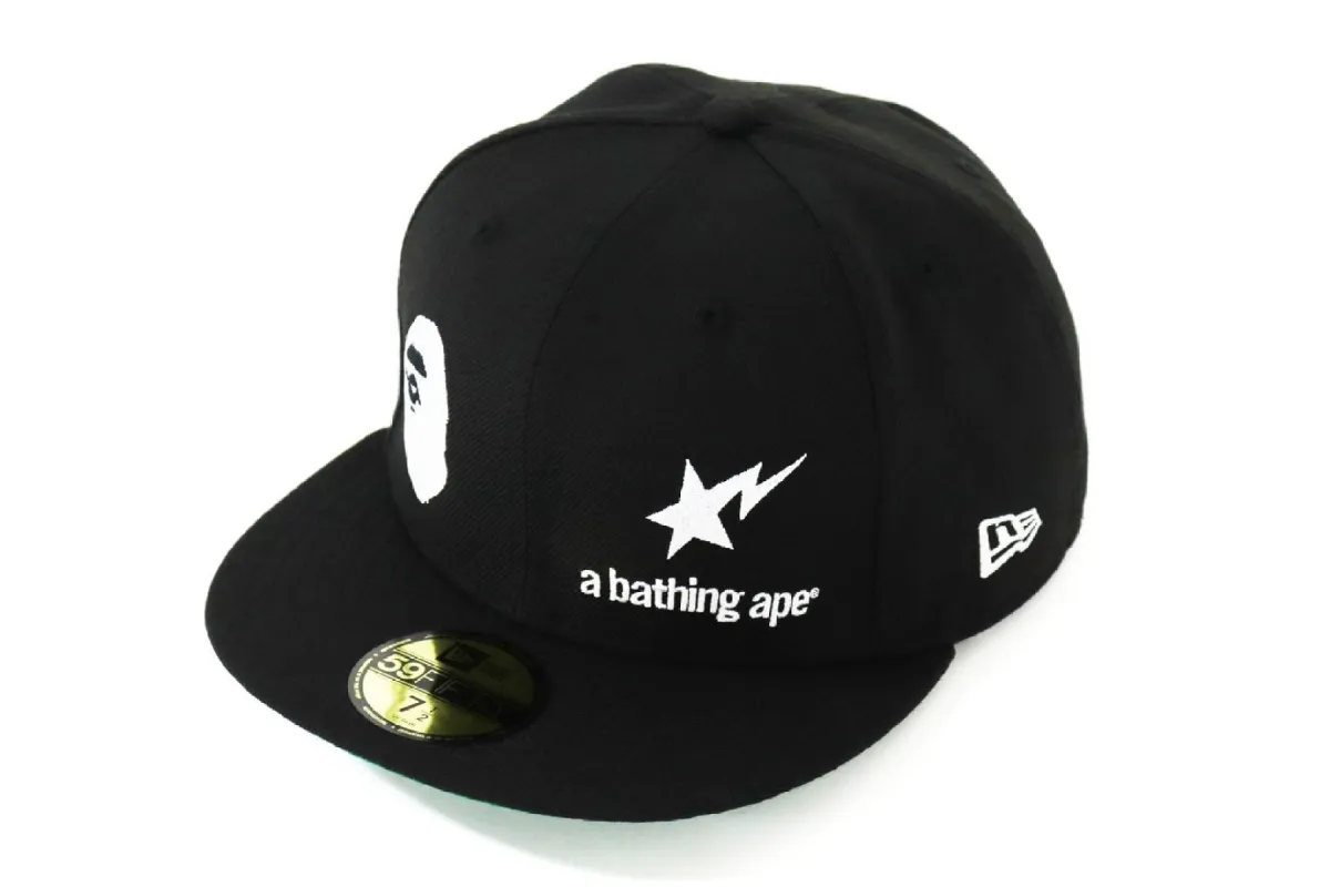 NEW ERA A BATHING APE 59 FIFTY CAP sold by Bape