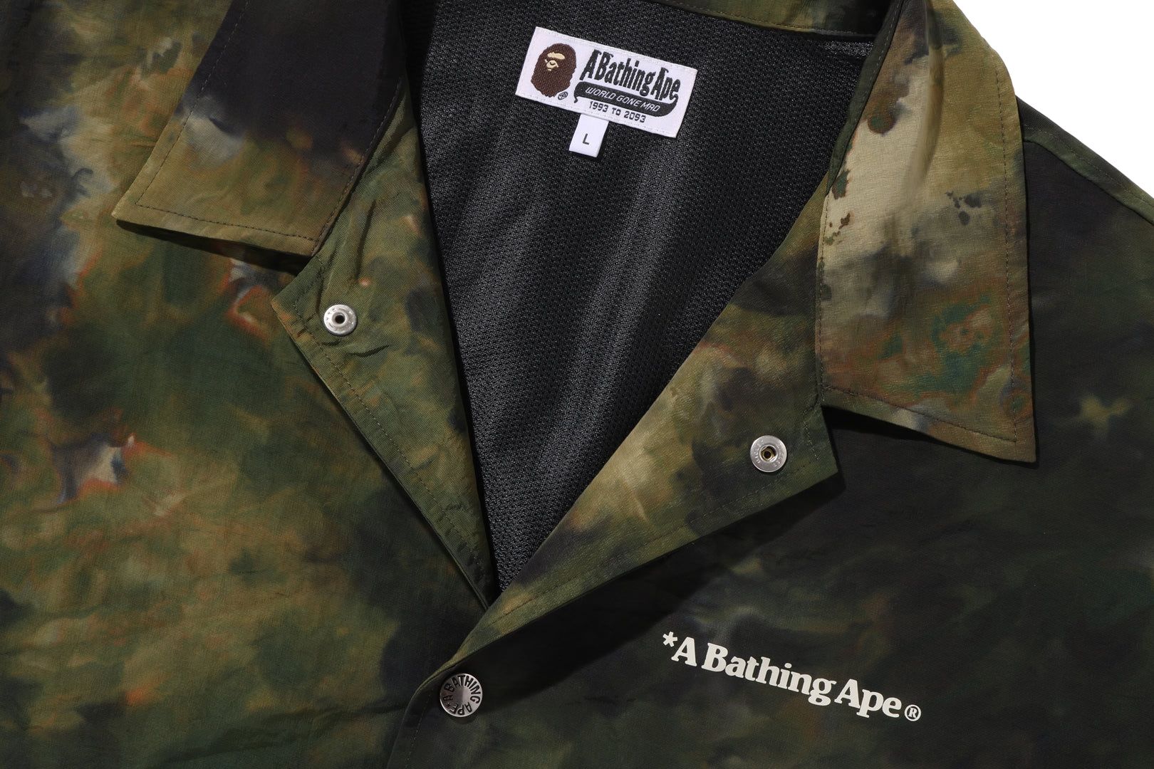 CHUSEN RELAXED FIT COACH JACKET sold by Bape product image thumbnail 7