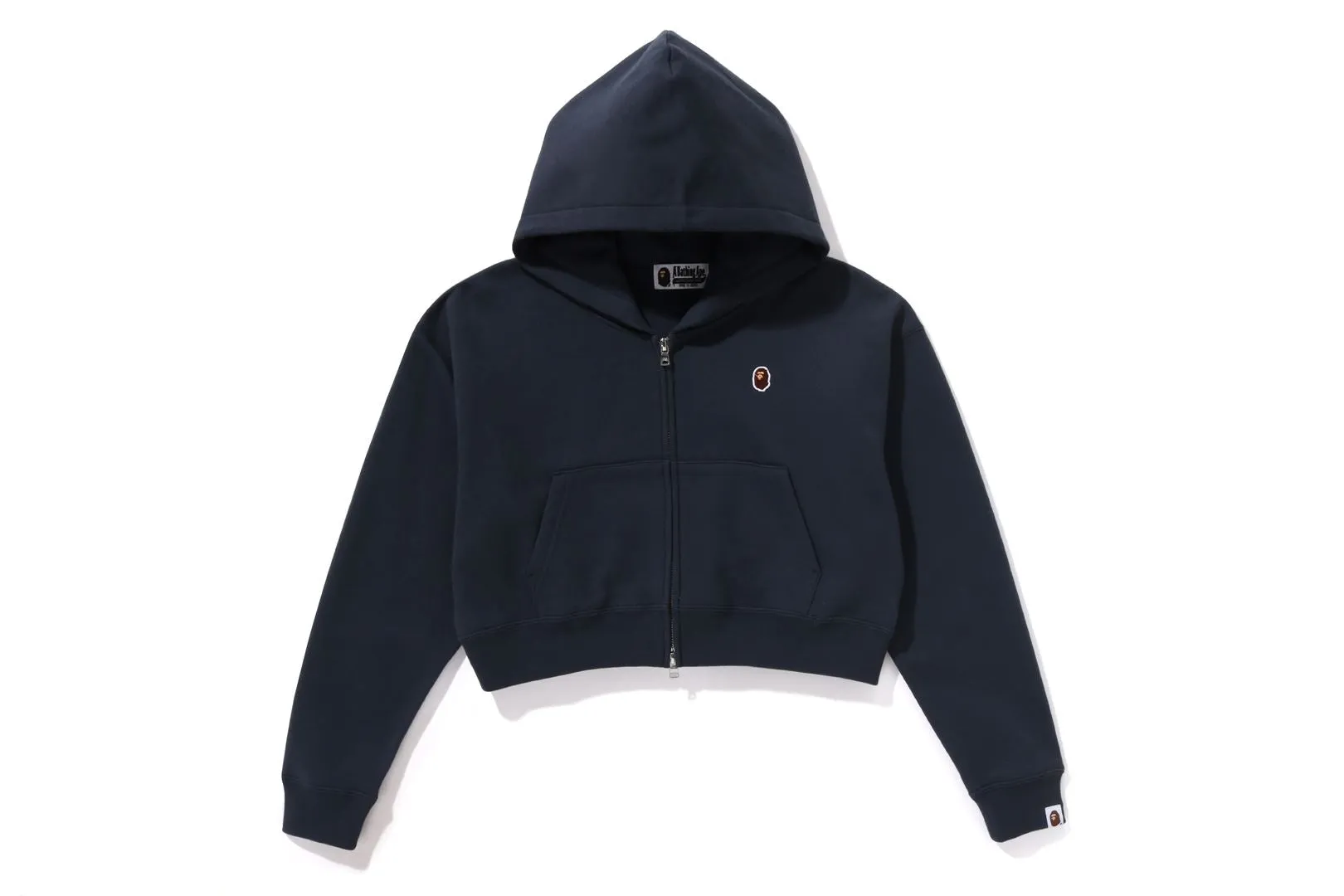 APE HEAD ONE POINT CROPPED ZIP HOODIE sold by Bape product image thumbnail 5