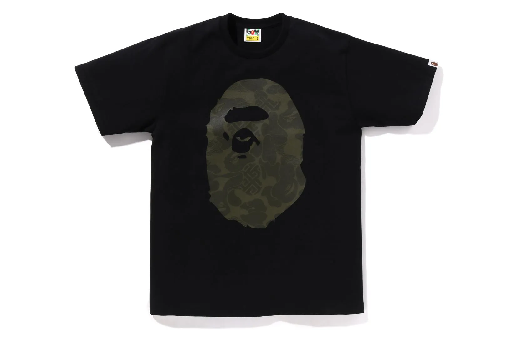 ASIA CAMO BIG APE HEAD TEE sold by Bape