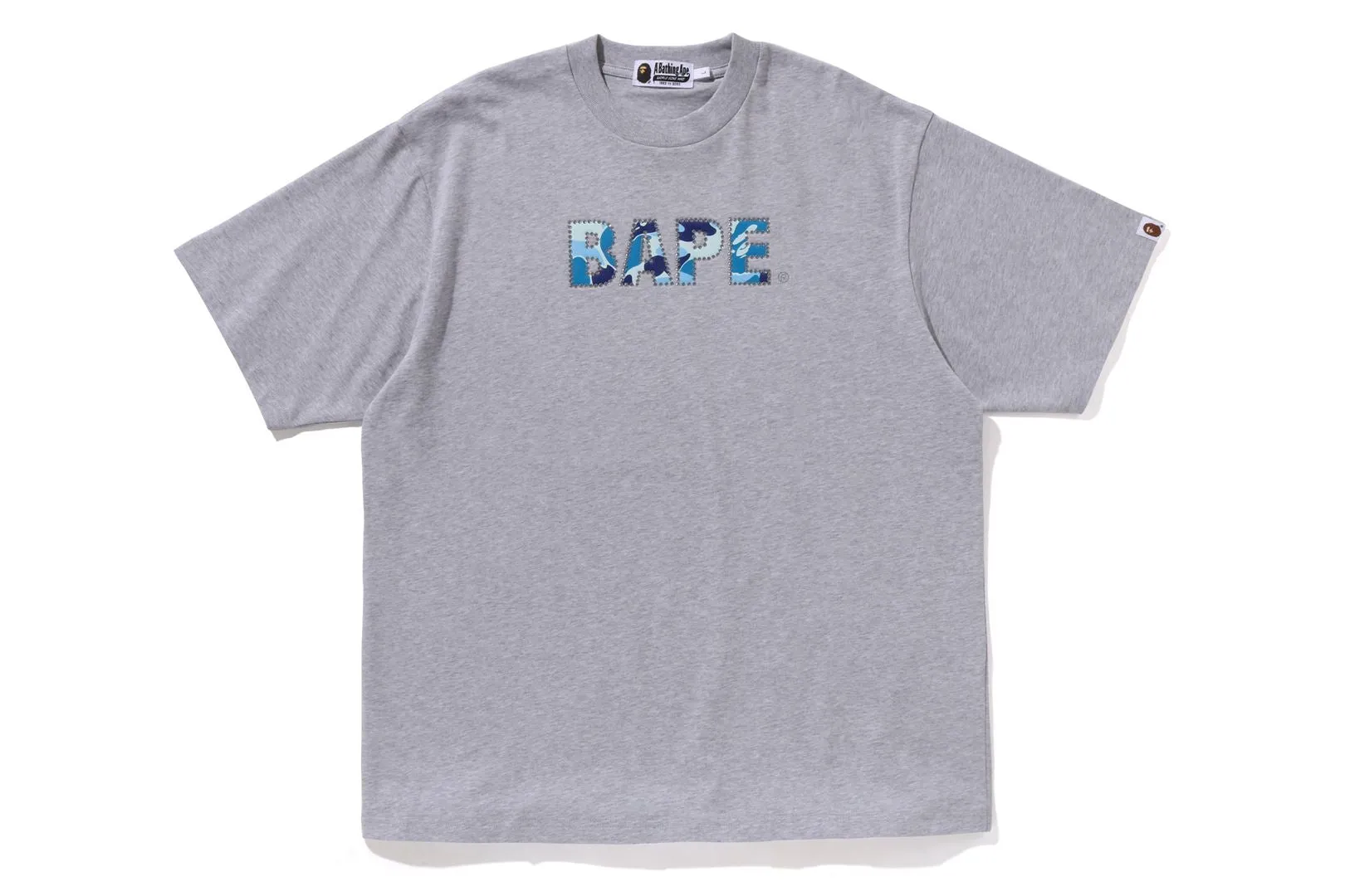 RHINESTONE LOGO RELAXED FIT TEE sold by Bape product image thumbnail 4