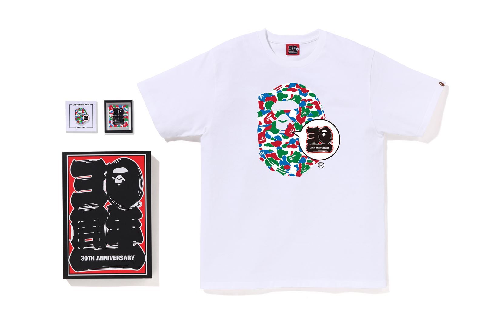 BAPE STORE QINGDAO BAPE 30TH ANNIV. APE HEAD TEE SET sold by Bape product image thumbnail 4