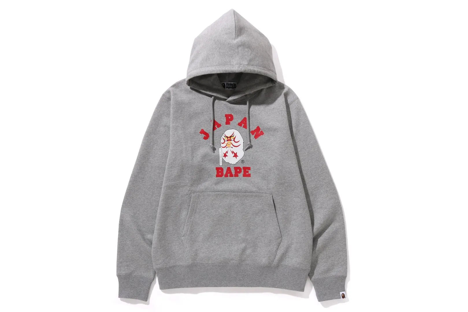 JAPAN COLLEGE KABUKI PULLOVER HOODIE sold by Bape