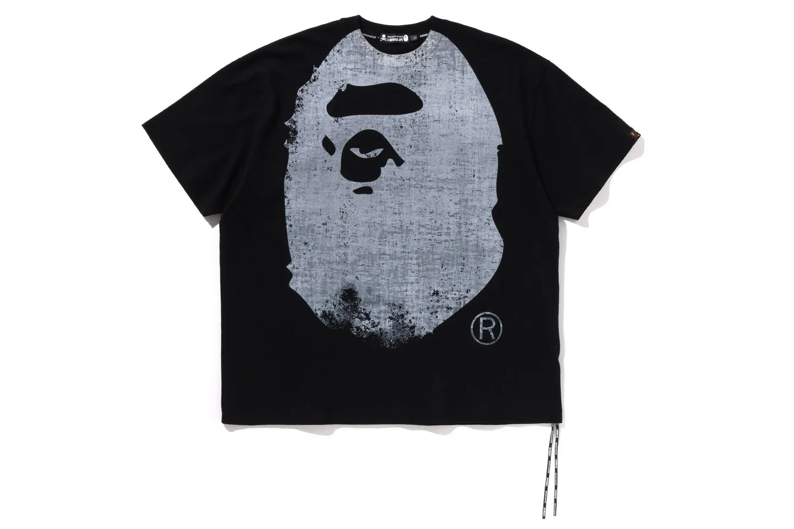【 BAPE X MMJ 】 BAPE APE HEAD OVER PRINT RELAXED FIT TEE M 13TH 2ND sold by Bape