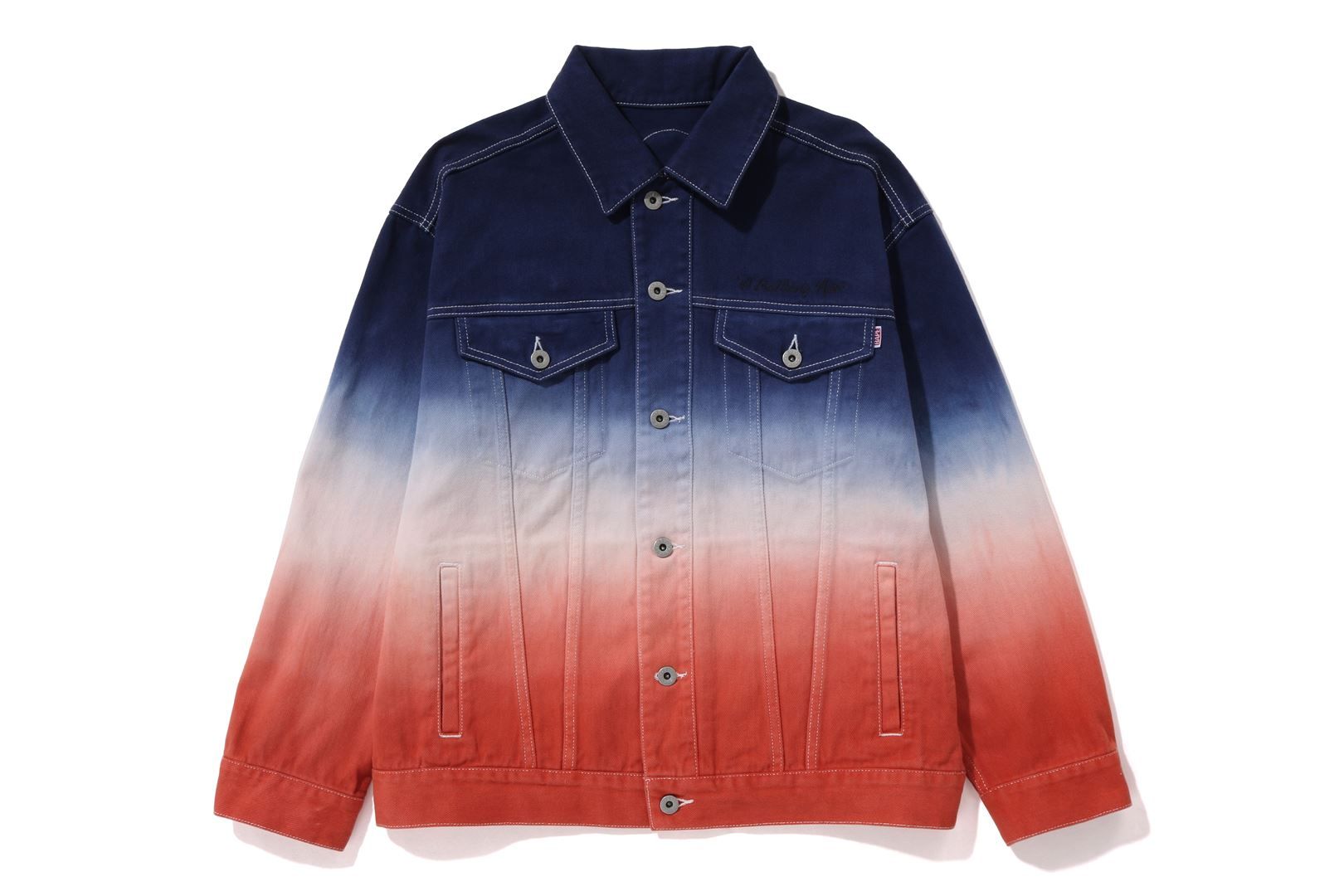 GRADATION CHAMPION DENIM JACKET sold by Bape