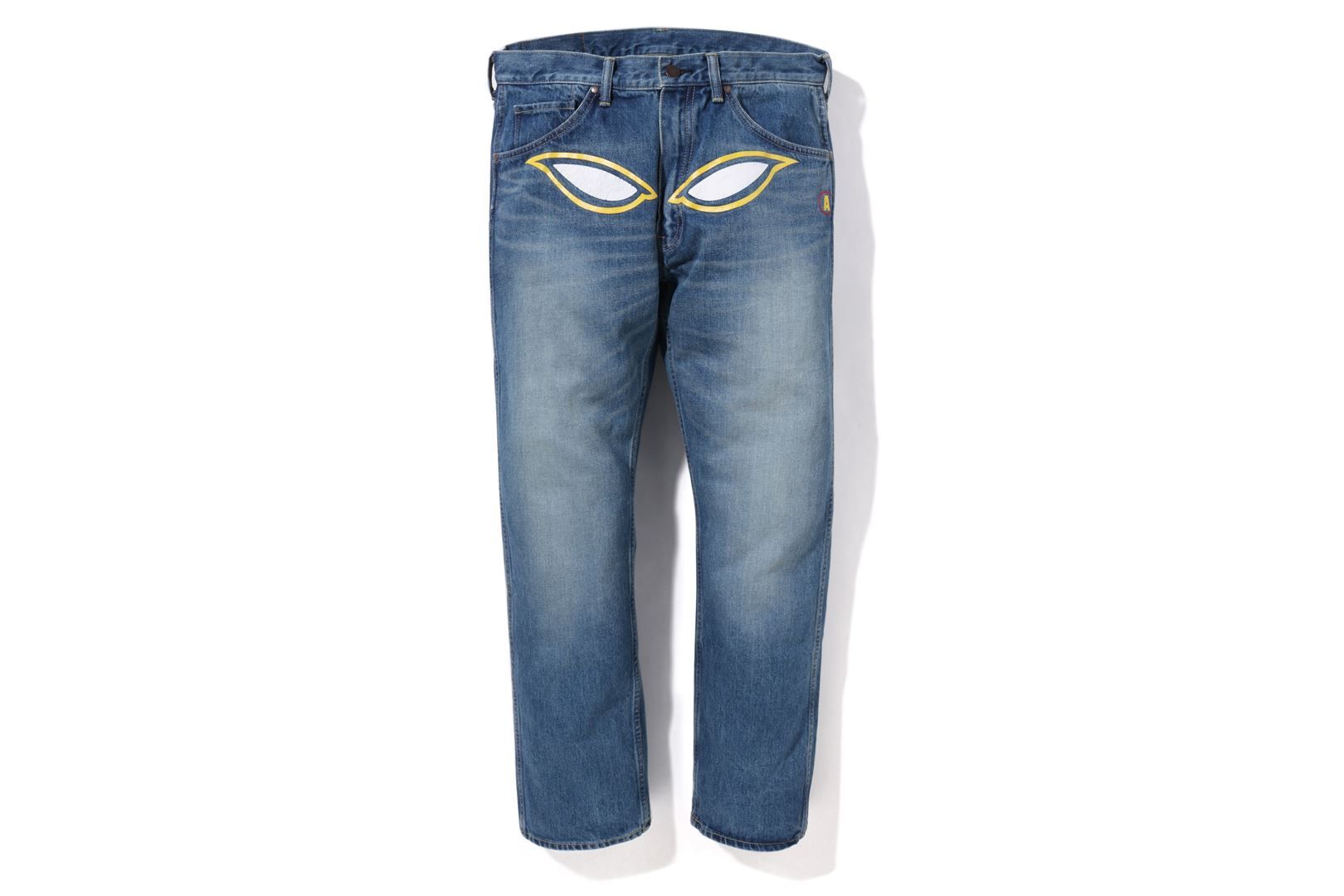 SHADOW BAPE LOOSE FIT DENIM PANTS sold by Bape