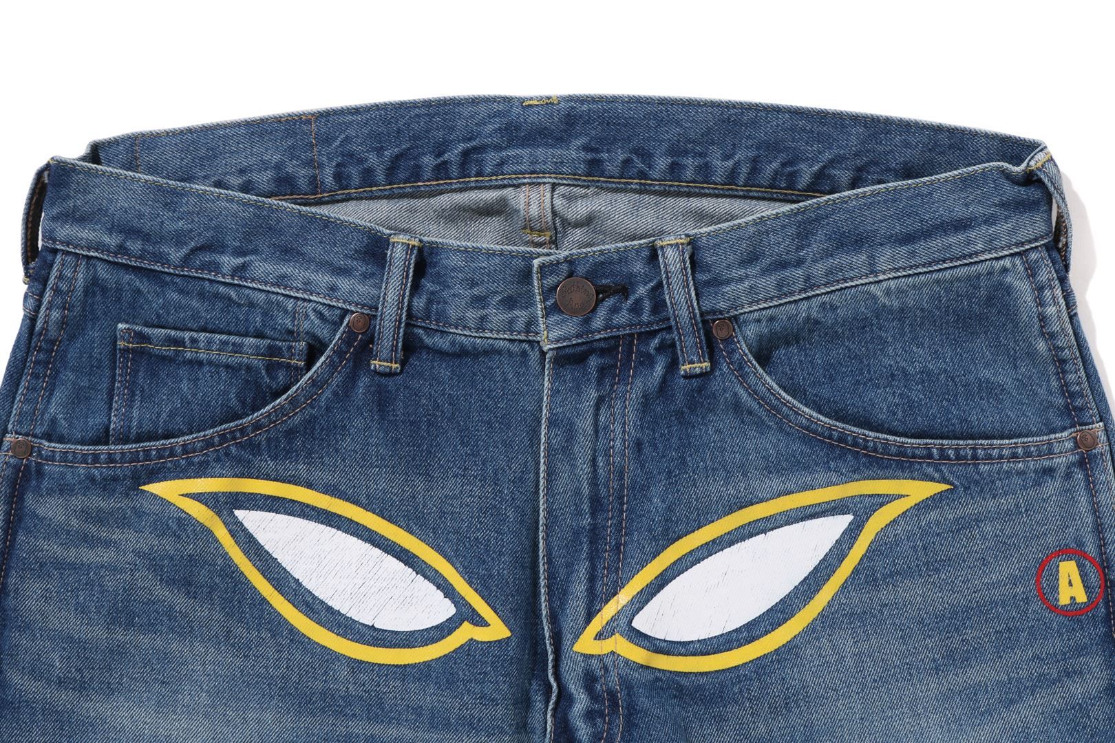 SHADOW BAPE LOOSE FIT DENIM PANTS sold by Bape product image thumbnail 3