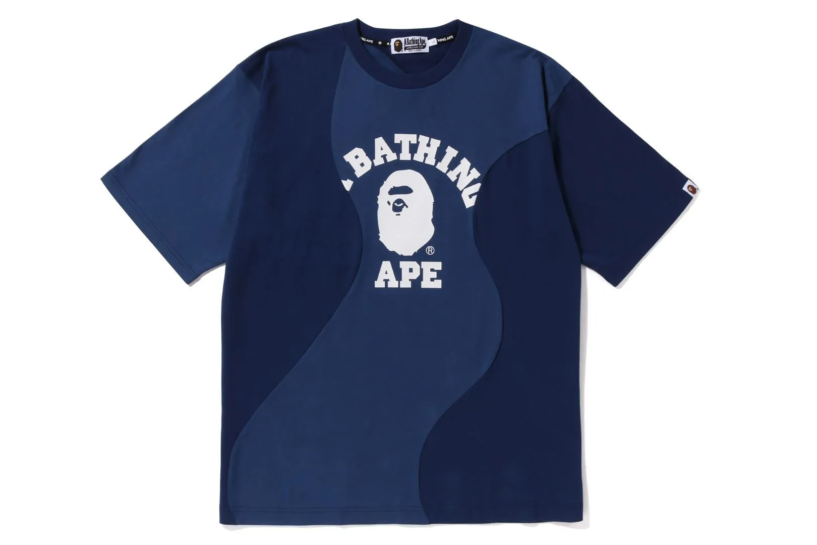 CUTTING COLLEGE RELAXED FIT TEE sold by Bape product image thumbnail 5