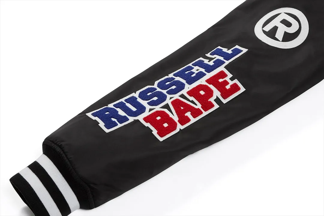 【 BAPE X RUSSELL 】COLLEGE VARSITY JACKET sold by Bape product image thumbnail 5