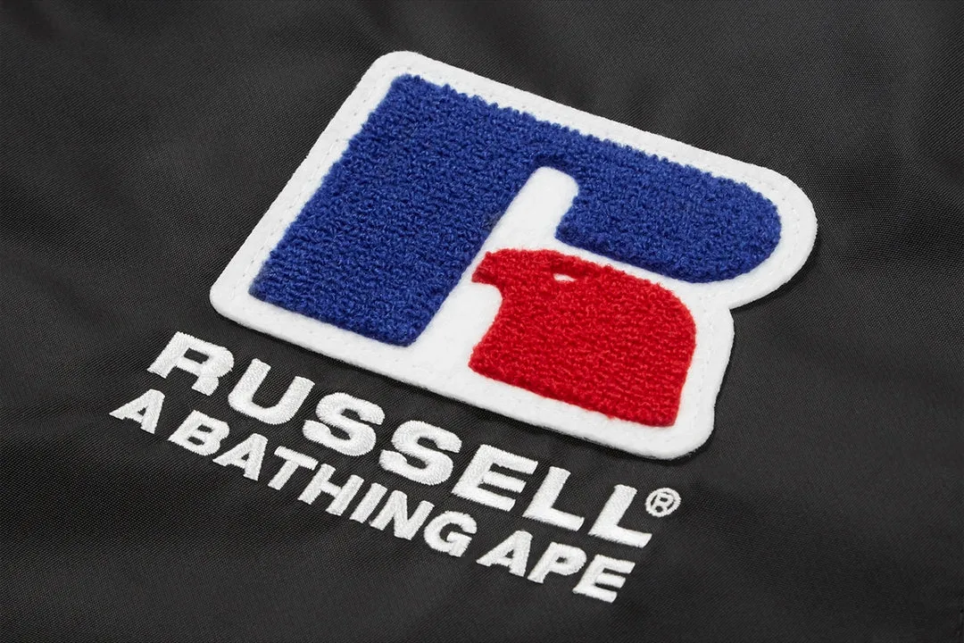 【 BAPE X RUSSELL 】COLLEGE VARSITY JACKET sold by Bape product image thumbnail 3