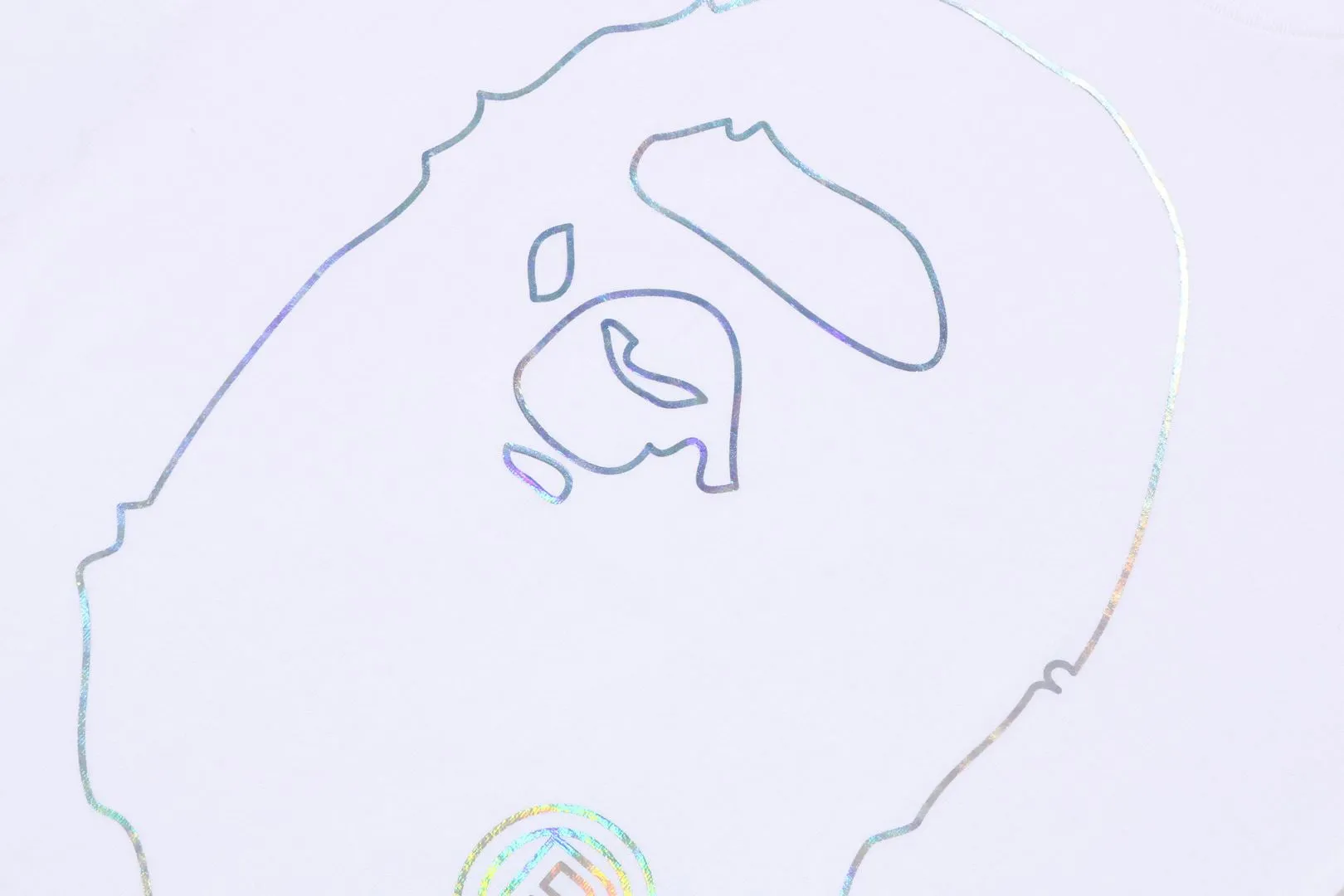 HOLOGRAM BIG APE HEAD TEE sold by Bape product image thumbnail 4