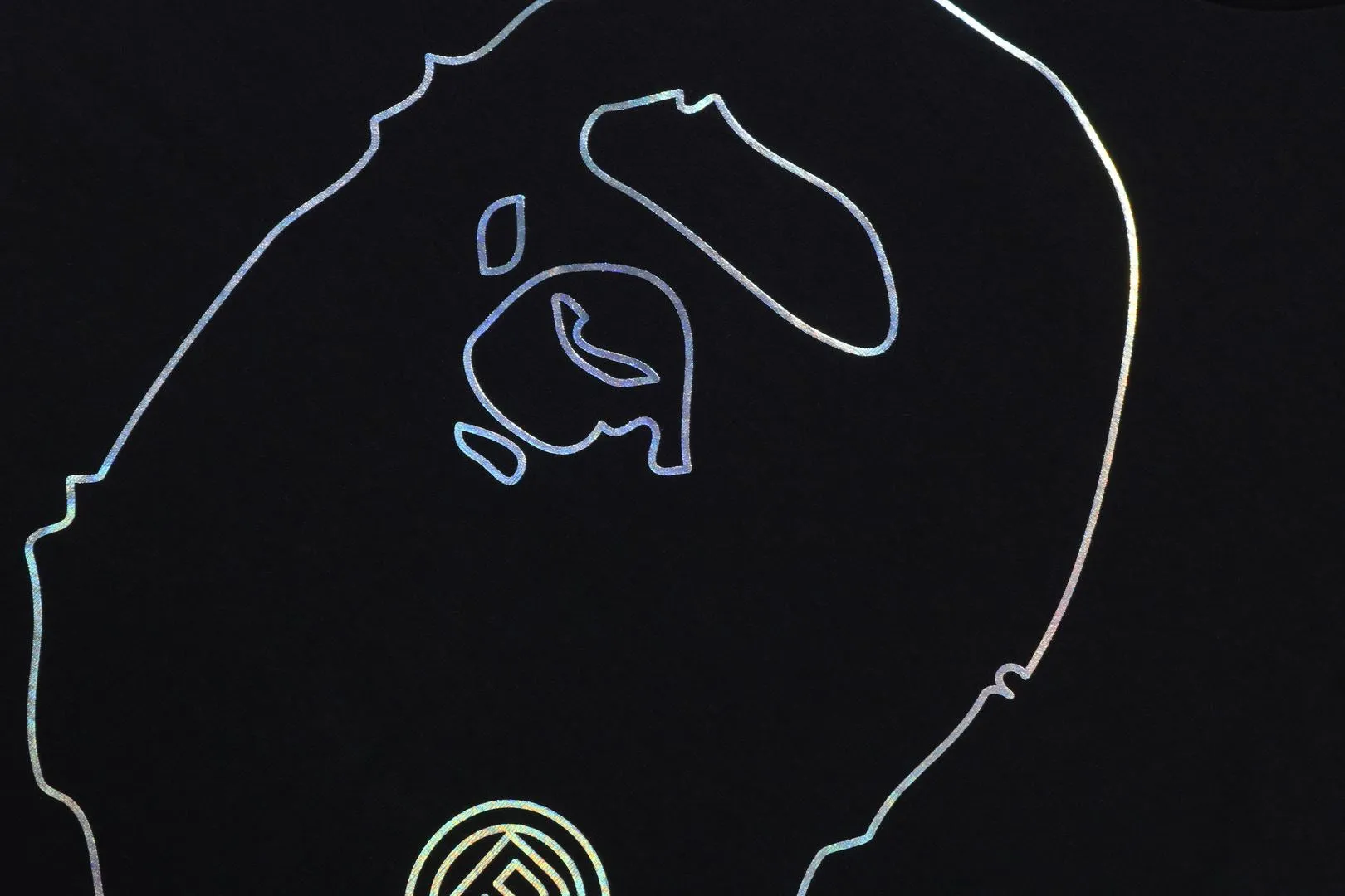 HOLOGRAM BIG APE HEAD TEE sold by Bape product image thumbnail 2