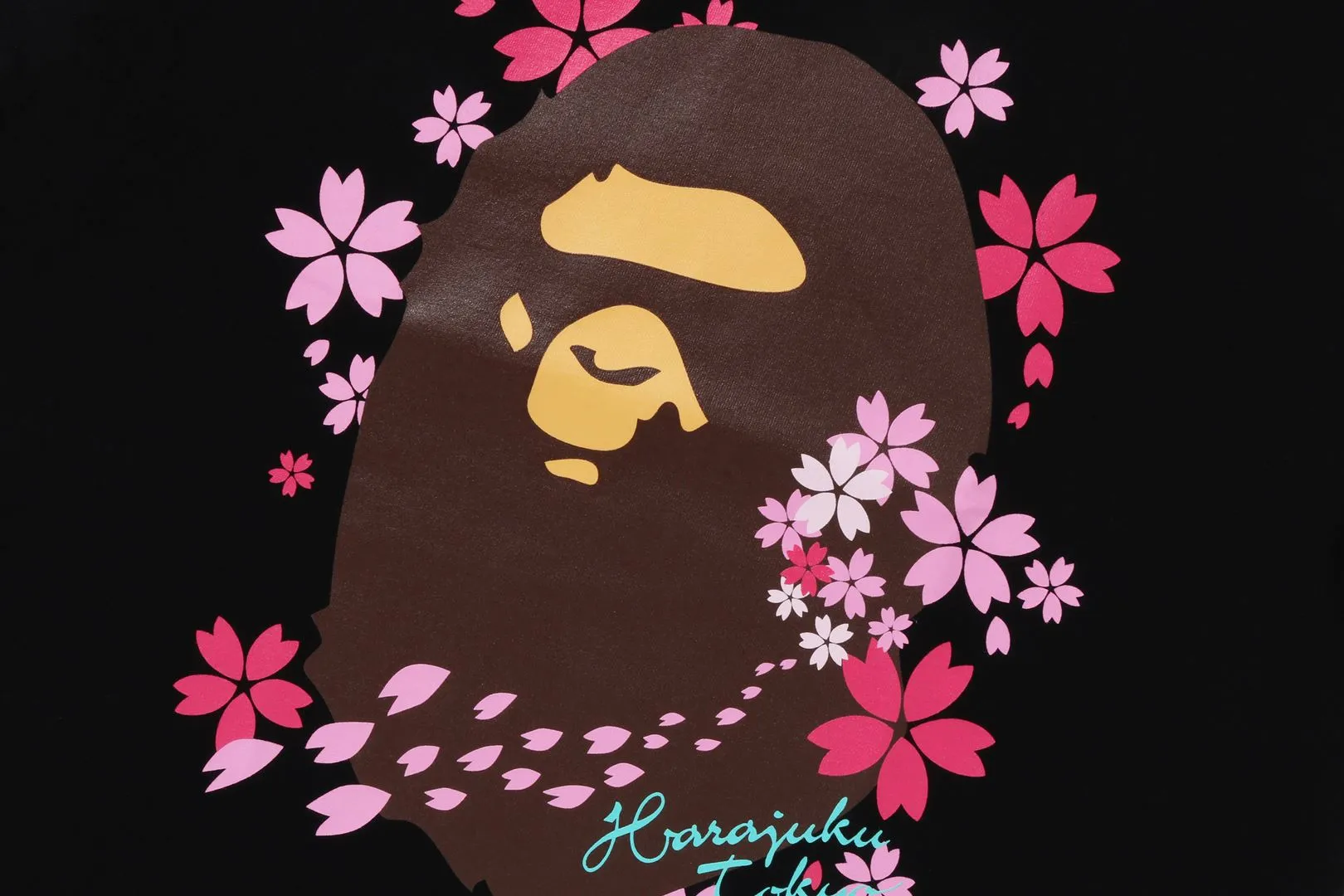 SAKURA APE HEAD TEE sold by Bape product image thumbnail 2