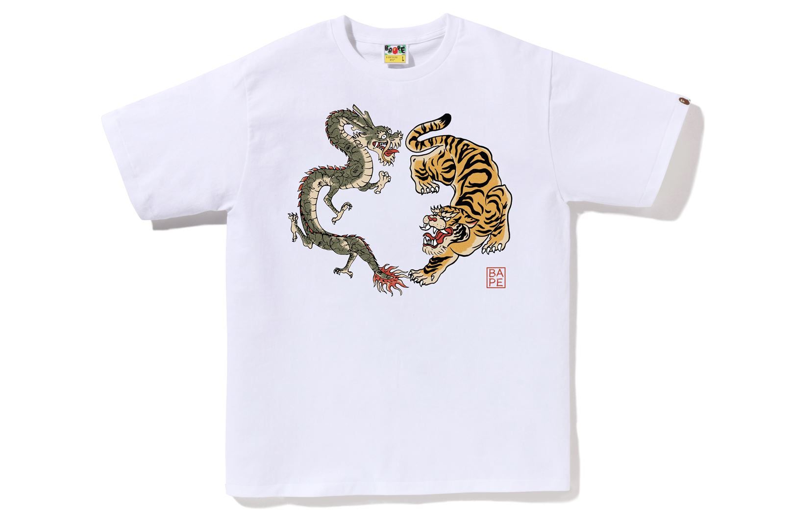 JAPAN CULTURE TIGER AND DRAGON TEE sold by Bape product image thumbnail 2