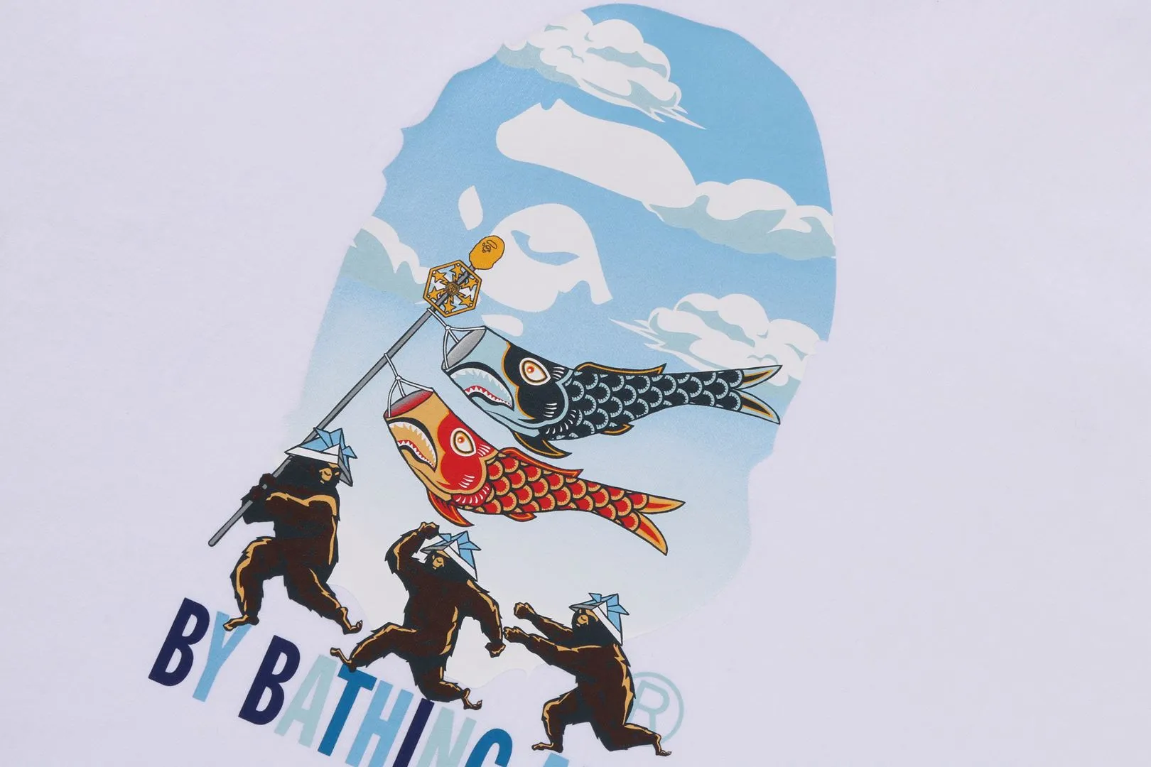 CARP STREAMER BY BATHING APE TEE sold by Bape product image thumbnail 4