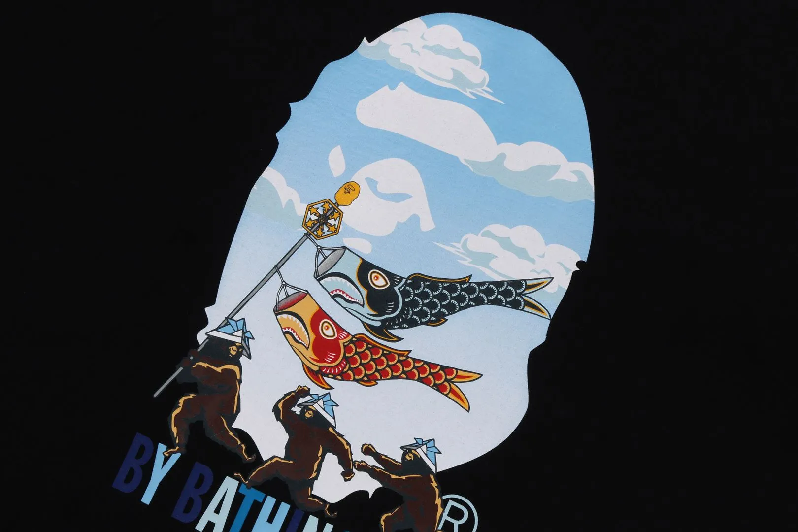 CARP STREAMER BY BATHING APE TEE sold by Bape product image thumbnail 2