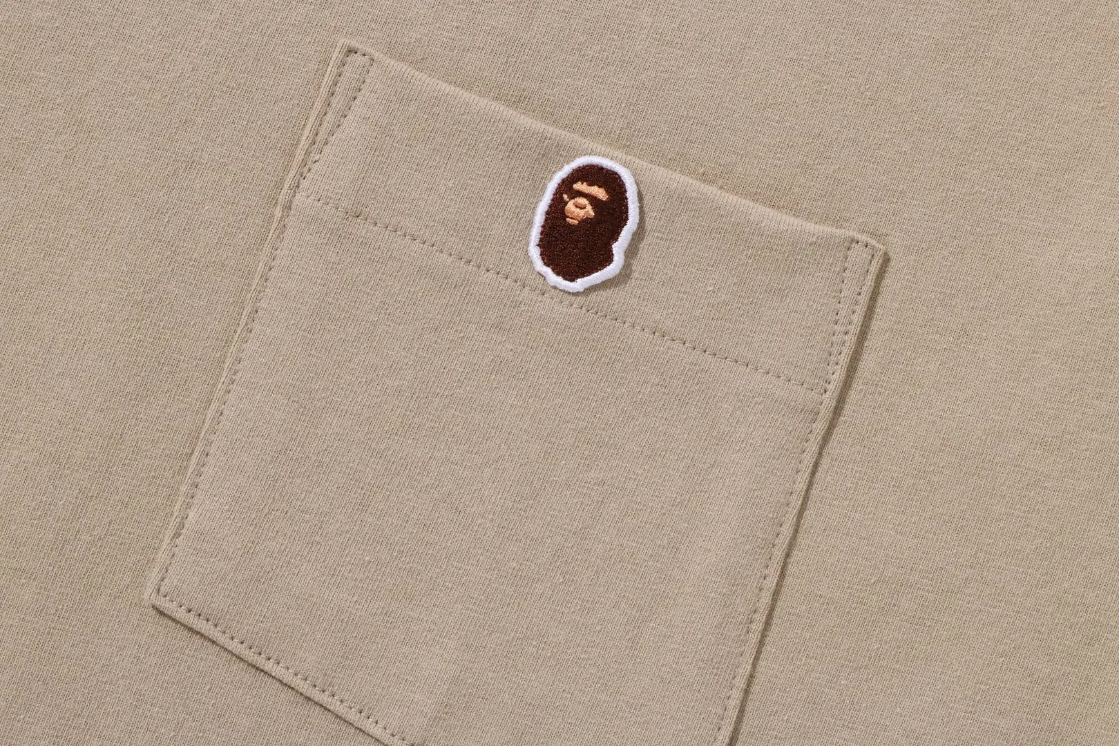 APE HEAD ONE POINT POCKET TEE sold by Bape product image thumbnail 4