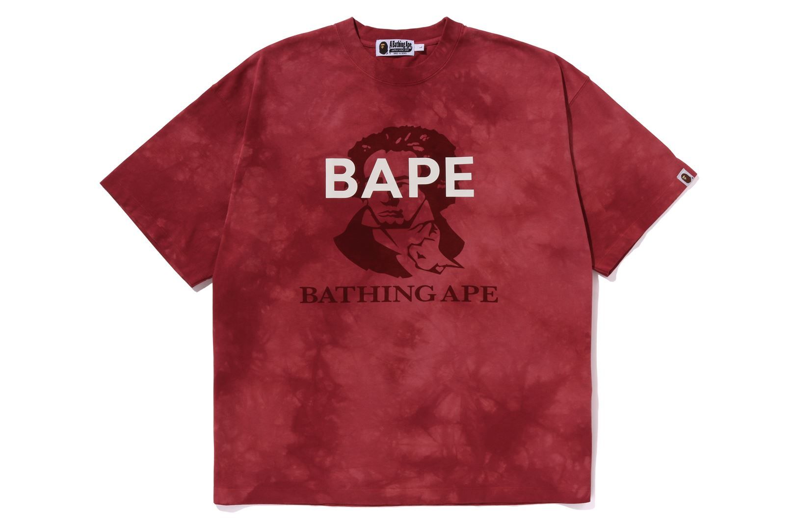 TIE DYE BATHING APE TEE sold by Bape