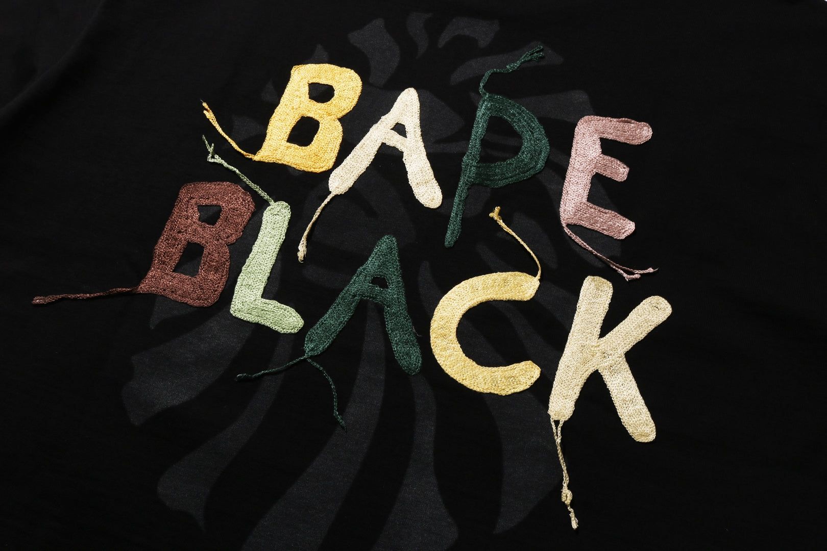 【 BAPE BLACK 】EMBROIDERY TEE sold by Bape product image thumbnail 4