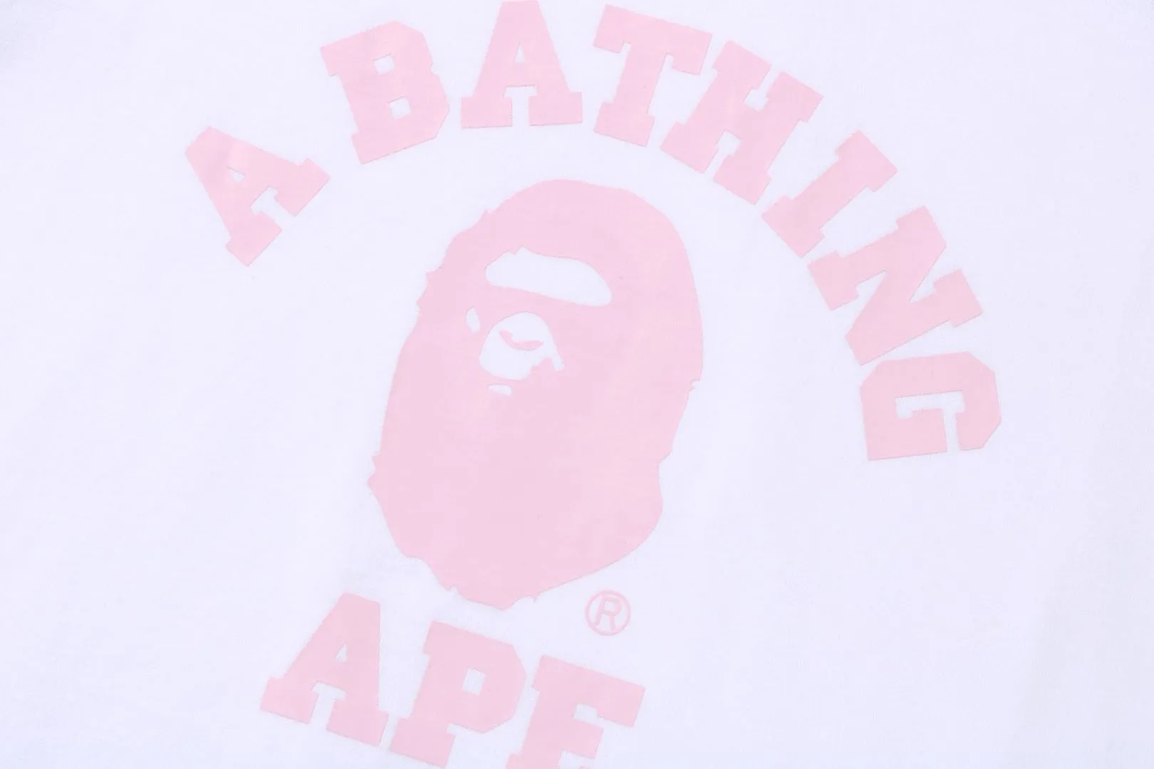 COLLEGE RAGLAN L/S TEE sold by Bape product image thumbnail 4