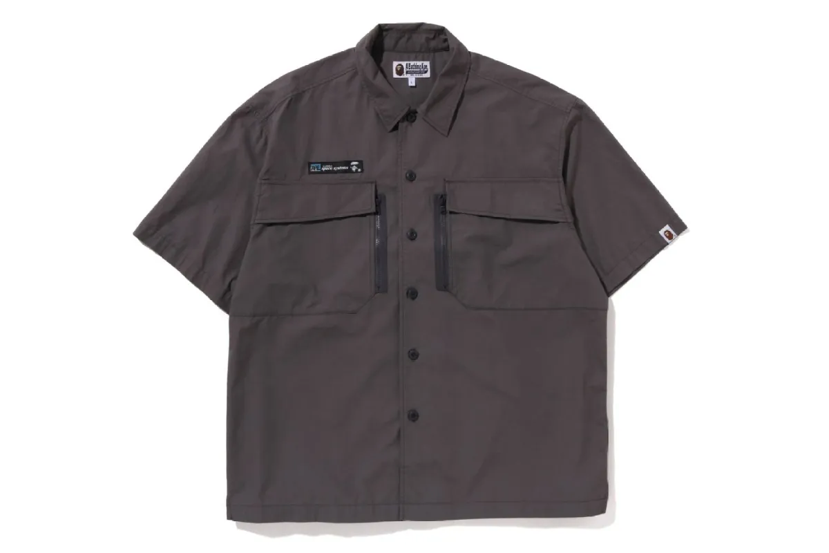 BIG POCKET RELAXED FIT S/S SHIRT sold by Bape