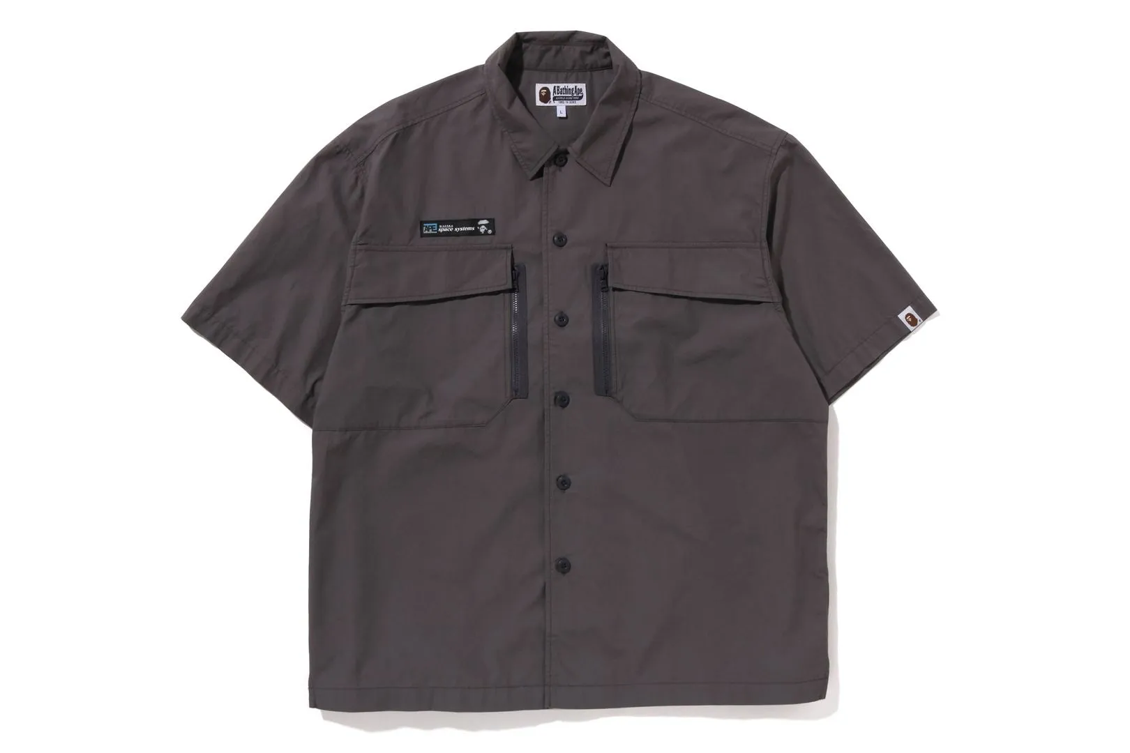 BIG POCKET RELAXED FIT S/S SHIRT sold by Bape