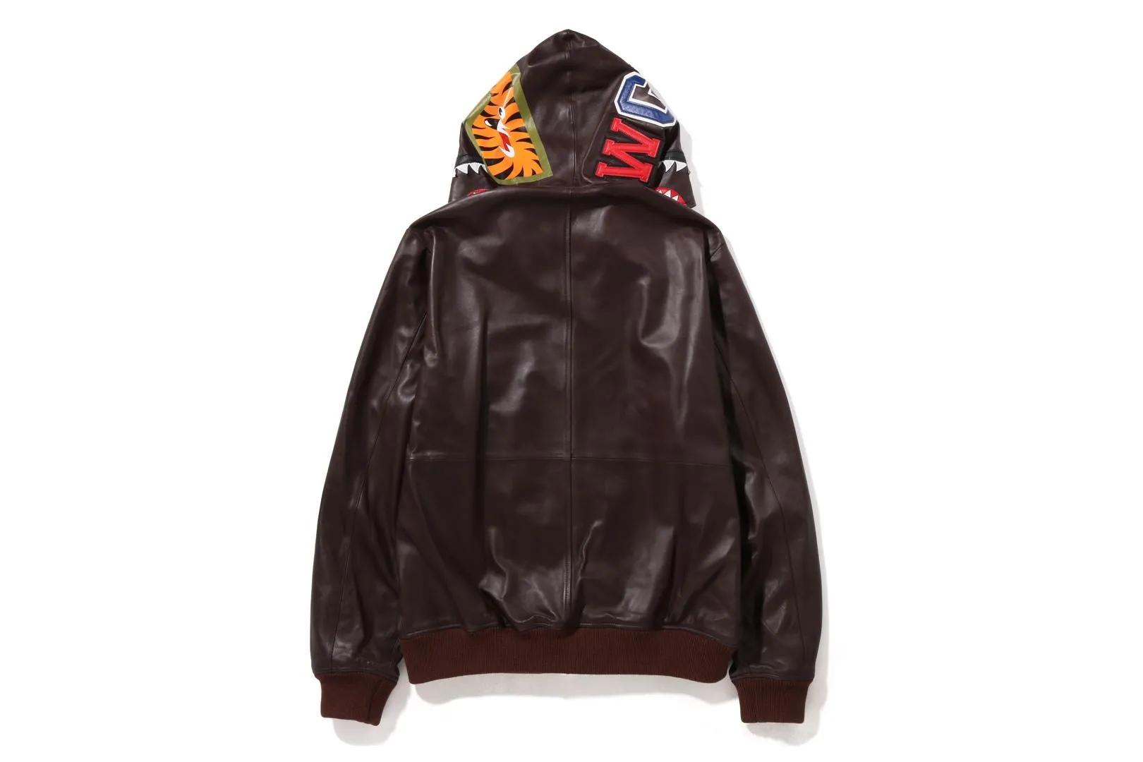 LEATHER SHARK FULL ZIP JACKET sold by Bape product image thumbnail 3