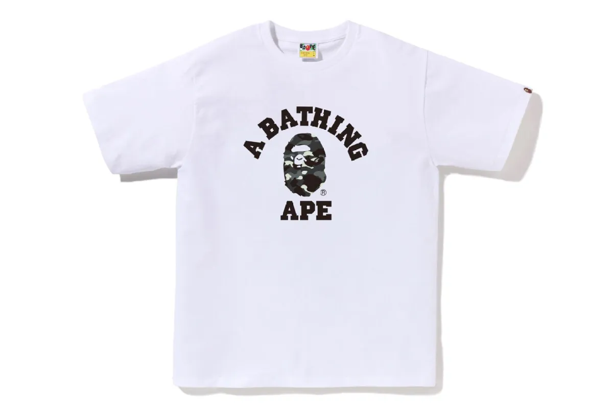 CITY CAMO COLLEGE TEE sold by Bape
