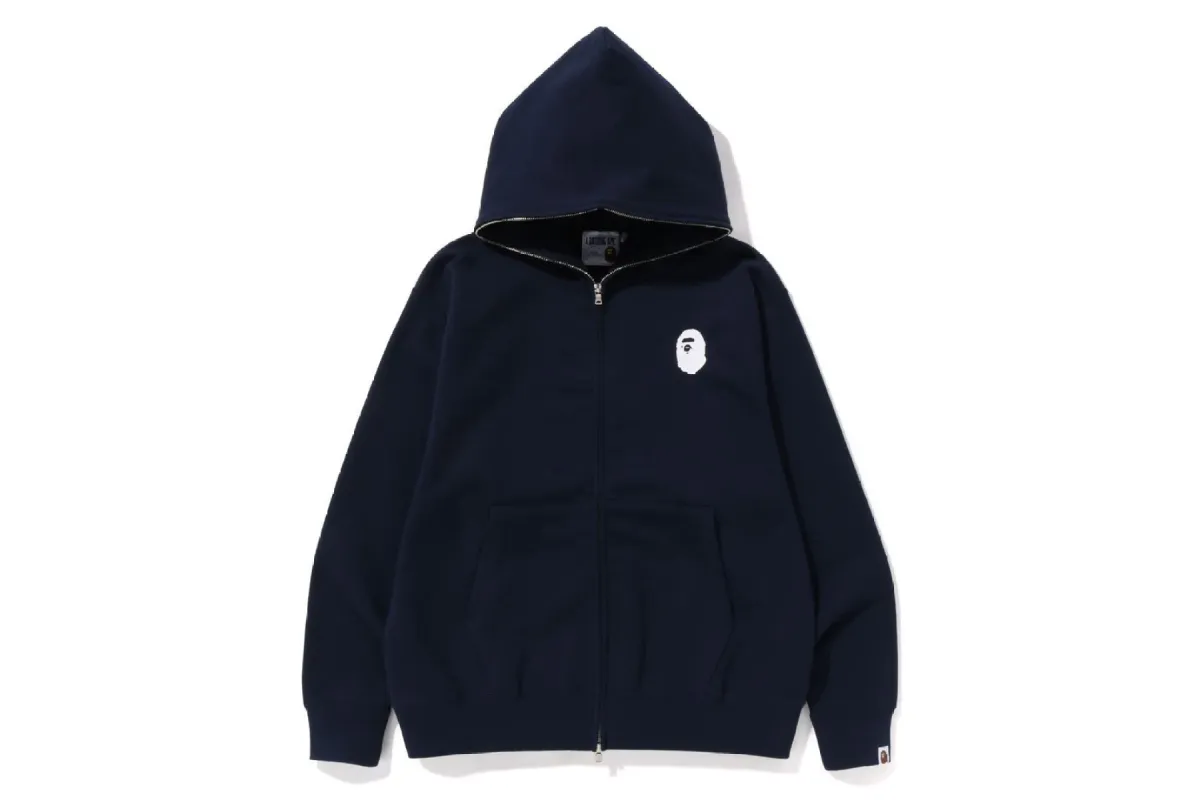 A BATHING APE RELAXED FIT FULL ZIP HOODIE sold by Bape