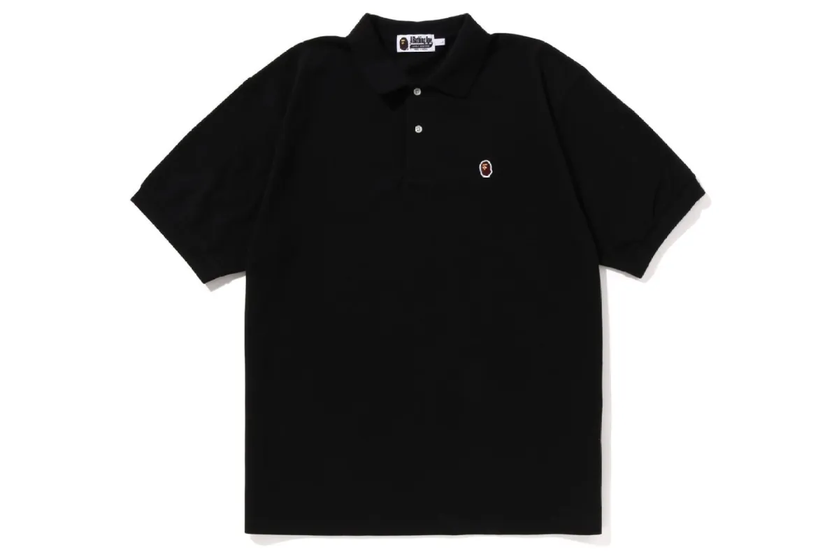 APE HEAD ONE POINT RELAXED FIT POLO sold by Bape