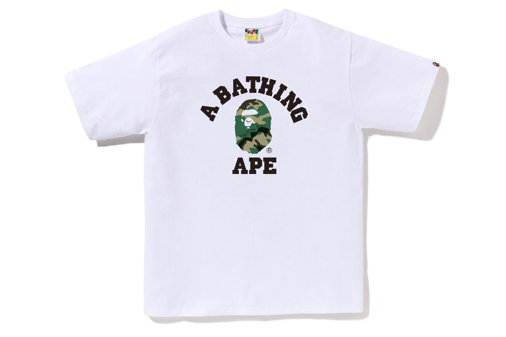 WOODLAND CAMO COLLEGE TEE sold by Bape product image thumbnail 2