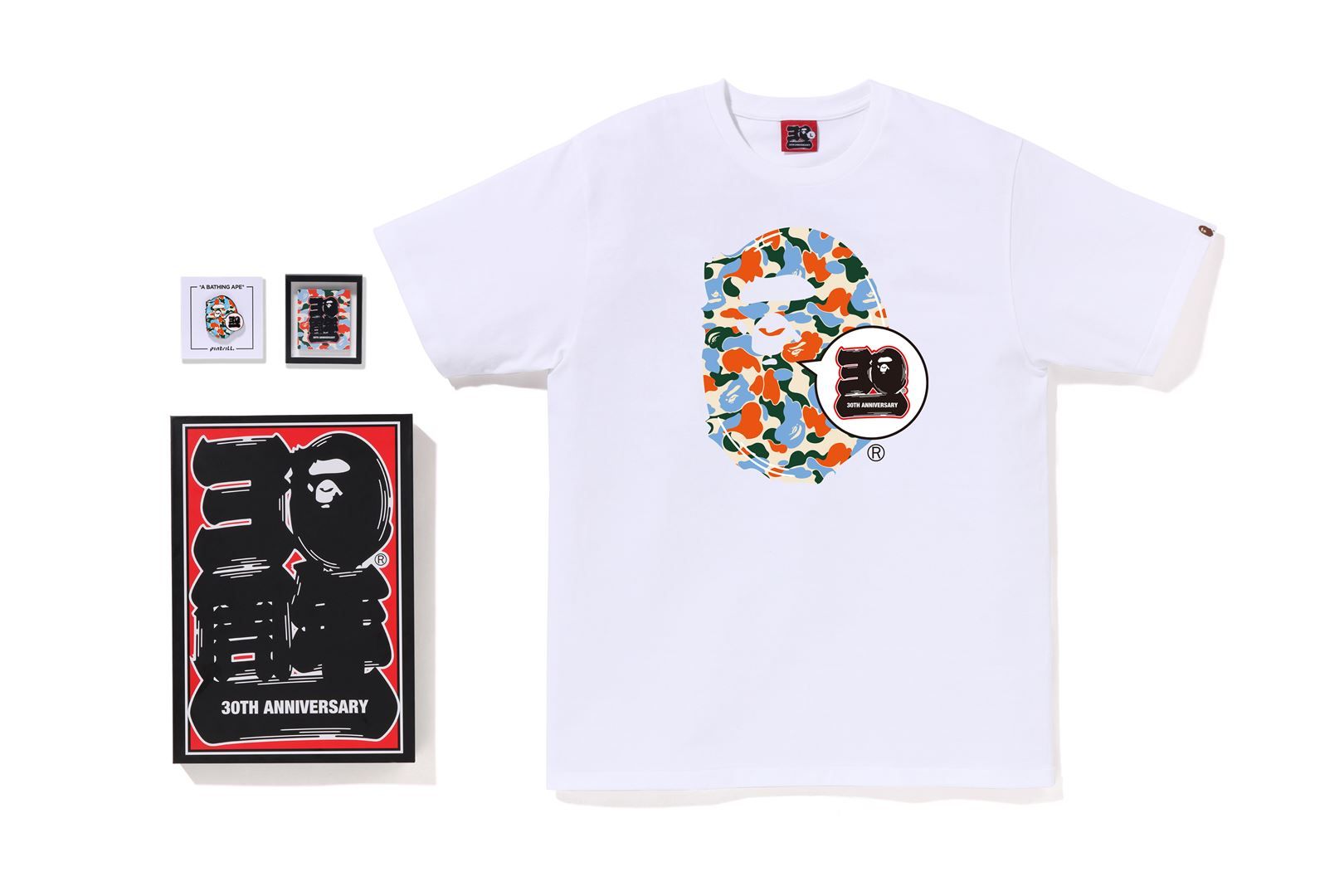 BAPE STORE JAKARTA BAPE 30TH ANNIV. APE HEAD TEE SET sold by Bape product image thumbnail 4