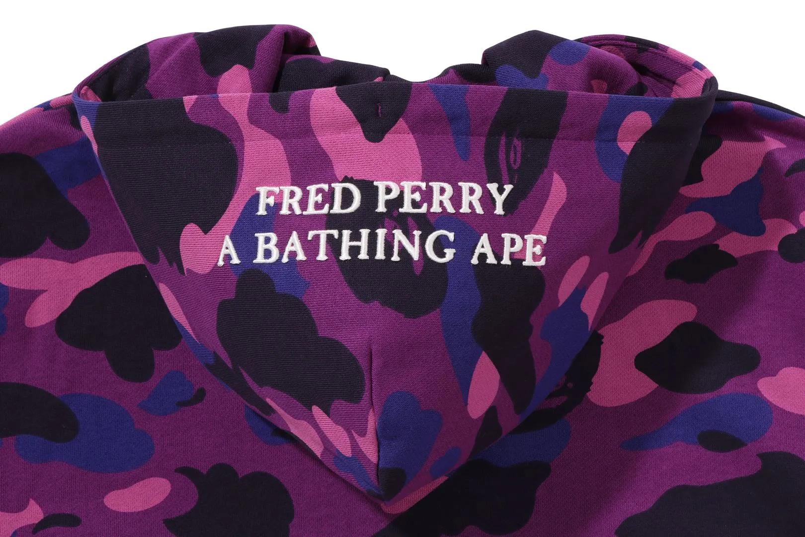 【 BAPE X FRED PERRY 】COLOR CAMO PULLOVER HOODIE sold by Bape product image thumbnail 3