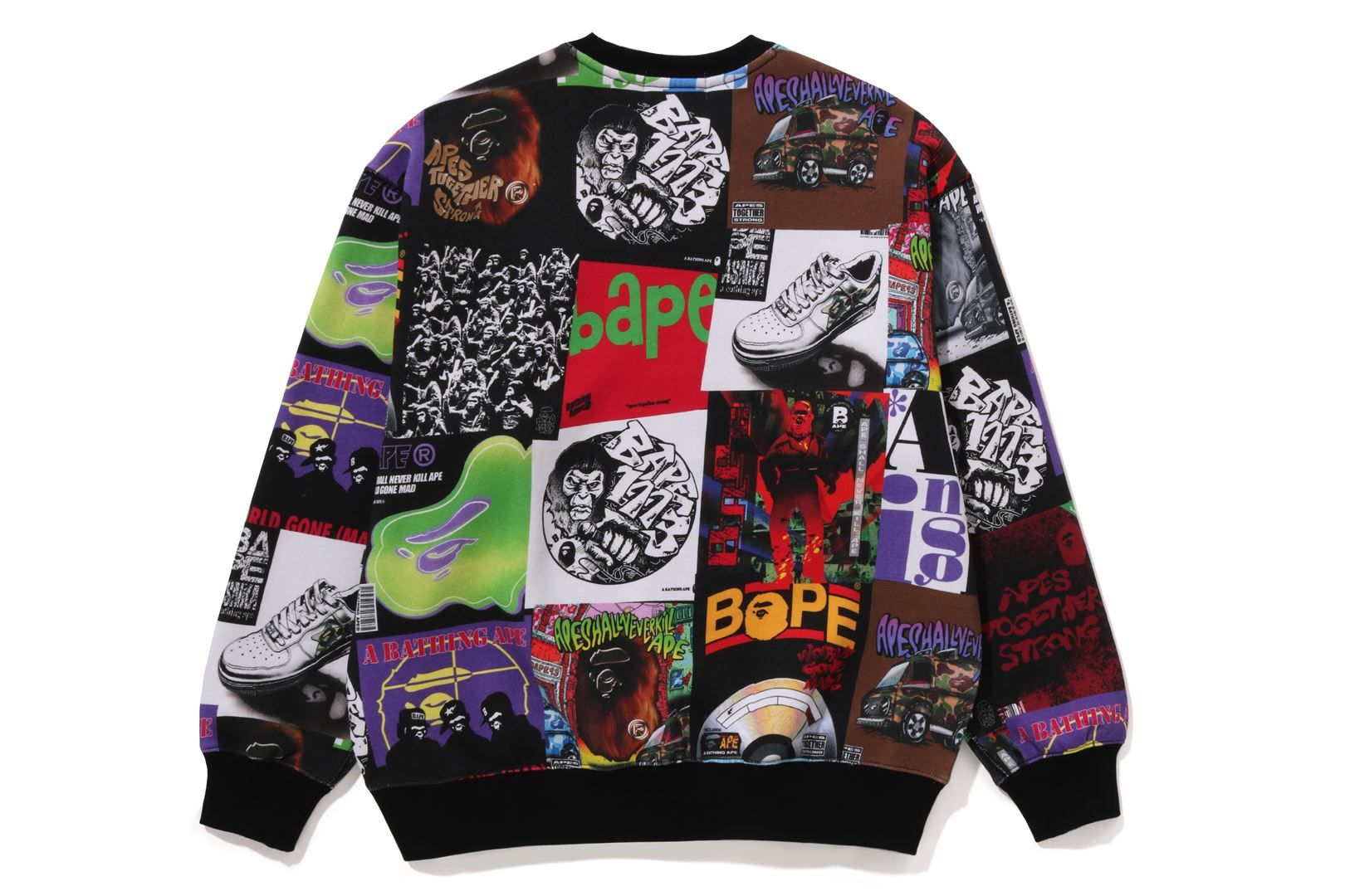 BAPE ALBUM MONOGRAM CREWNECK sold by Bape product image thumbnail 2