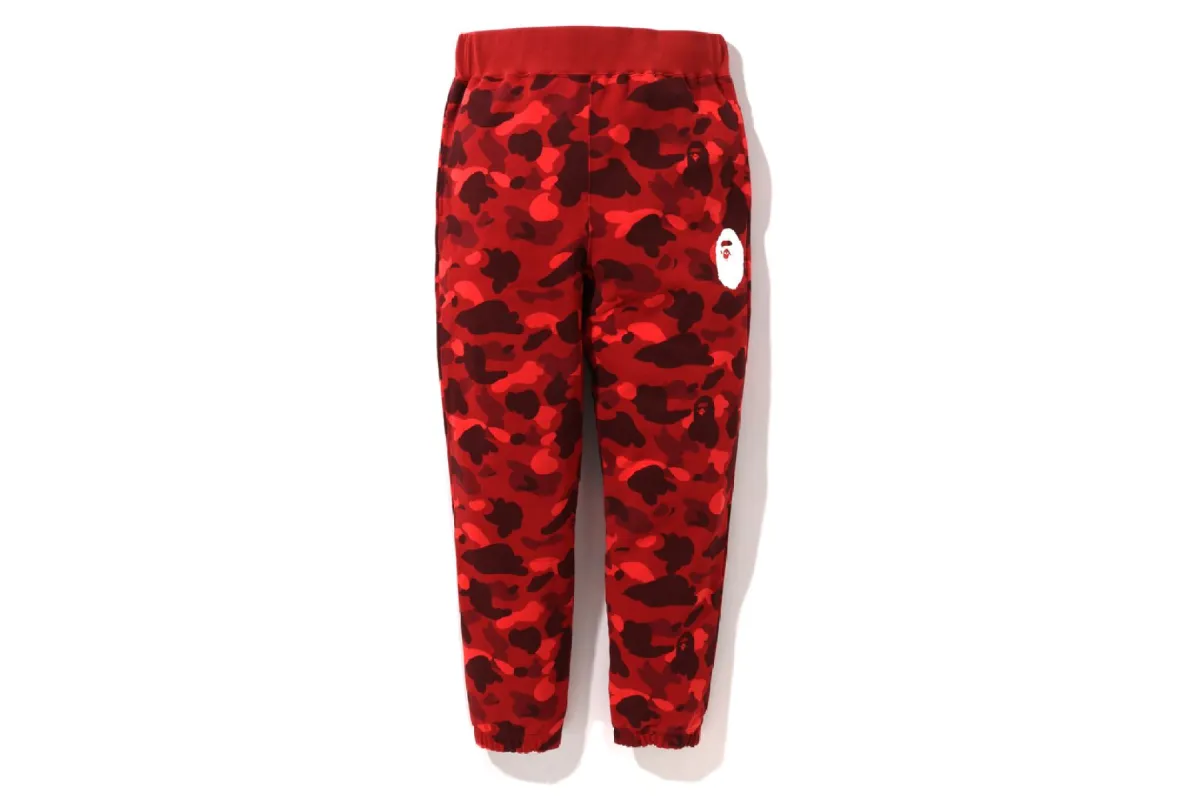 COLOR CAMO SWEAT PANTS sold by Bape