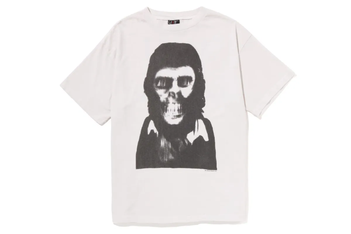 【 BAPE X SAINT MXXXXXX 】SKULL TEE made by Bape