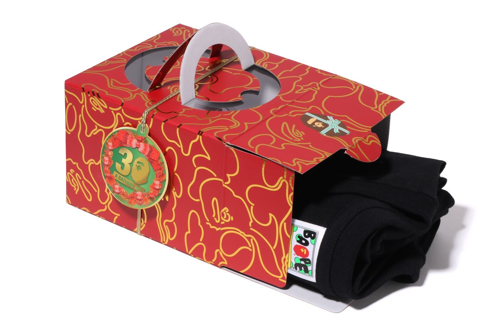 CHRISTMAS PHOTO APE HEAD TEE sold by Bape product image thumbnail 3