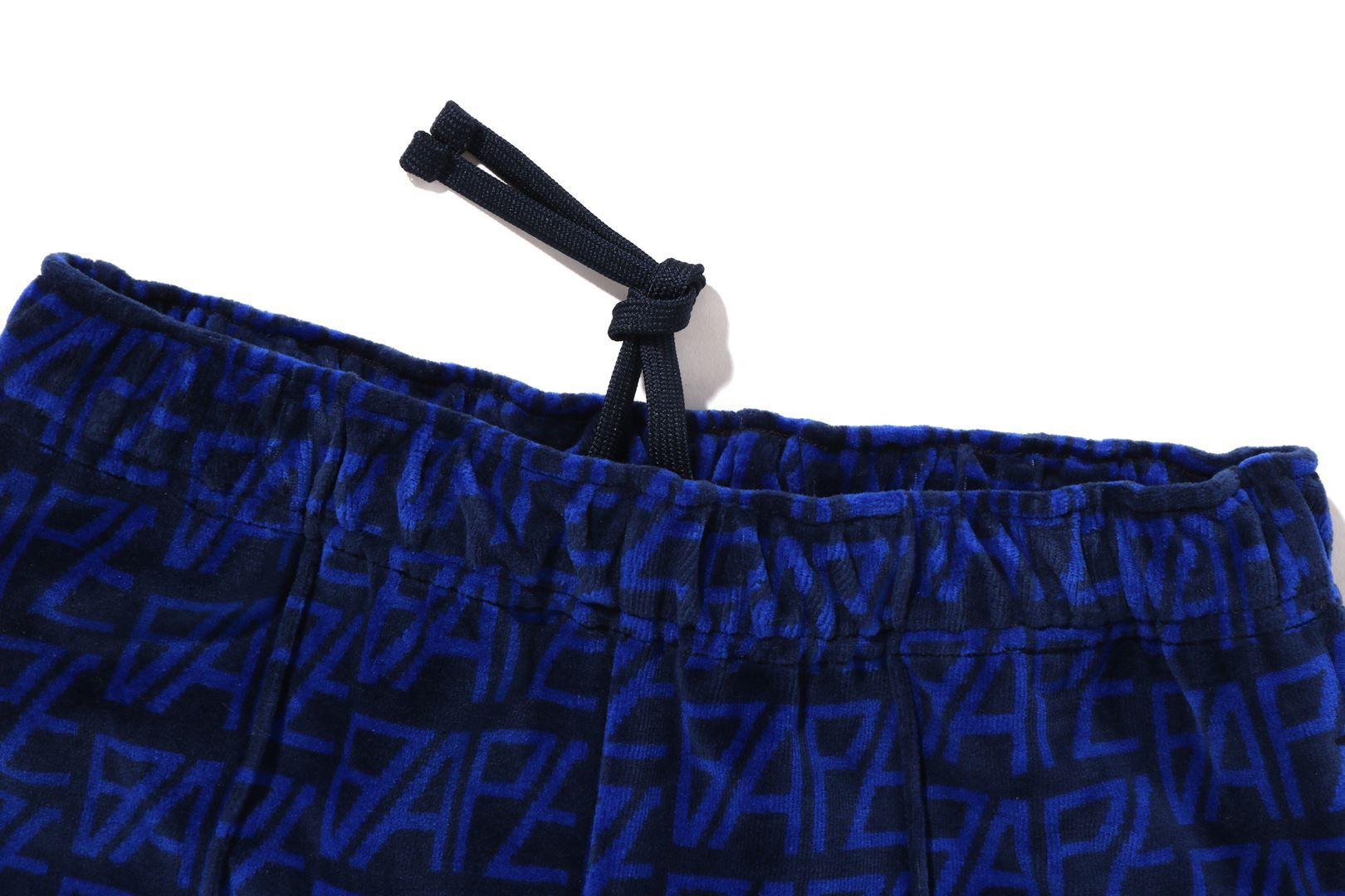 BAPE LOGO MONOGRAM VELOUR FLARE PANTS sold by Bape product image thumbnail 3