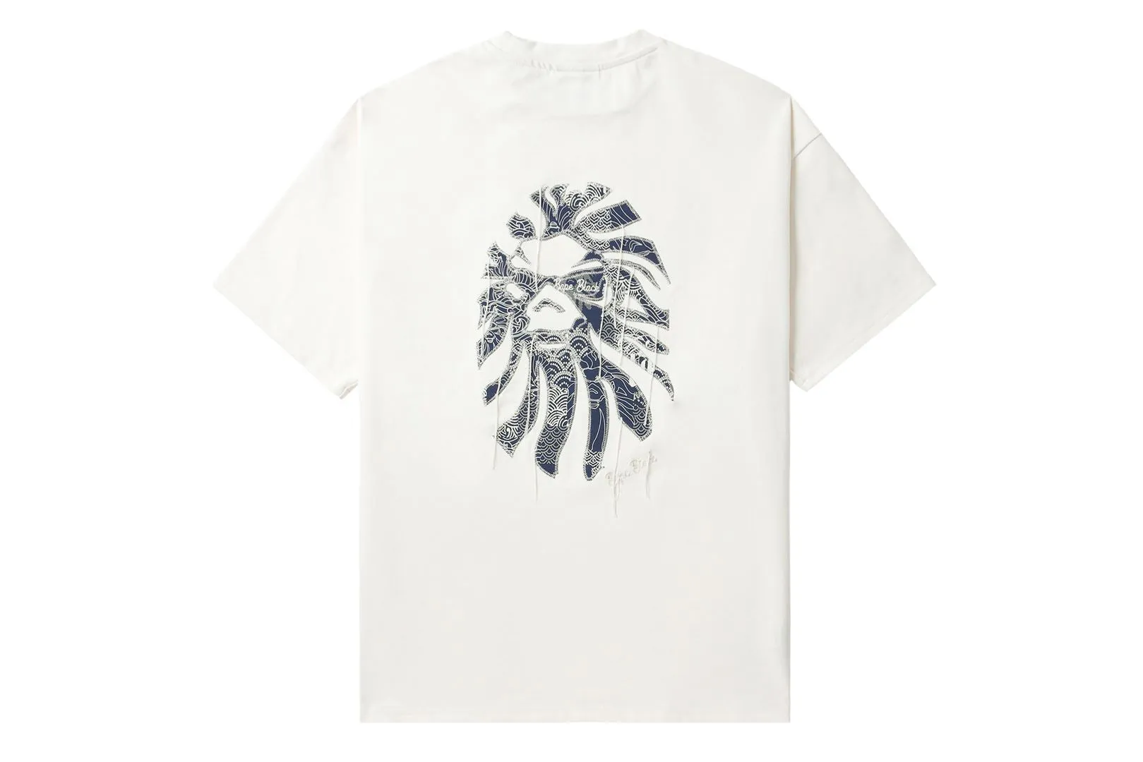 BAPE BLACK STONE WASH APE HEAD STITCH LOGO TEE sold by Bape product image thumbnail 2