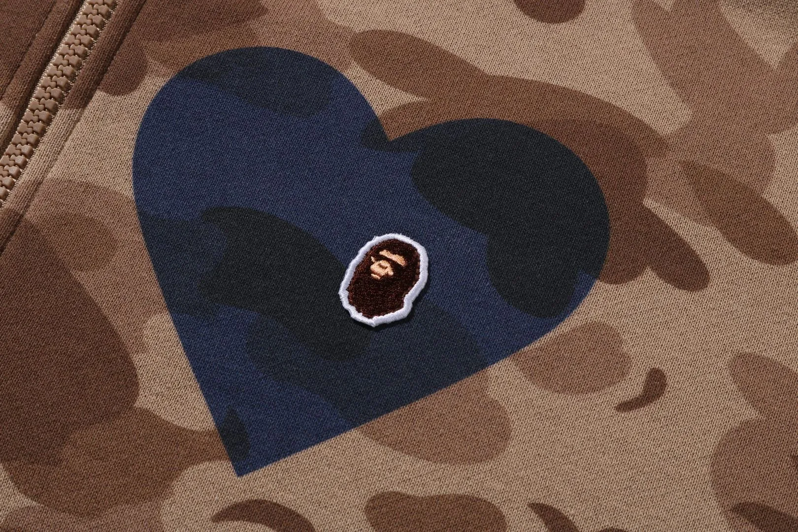 I LOVE BAPE HALF ZIP SWEATSHIRT sold by Bape product image thumbnail 3