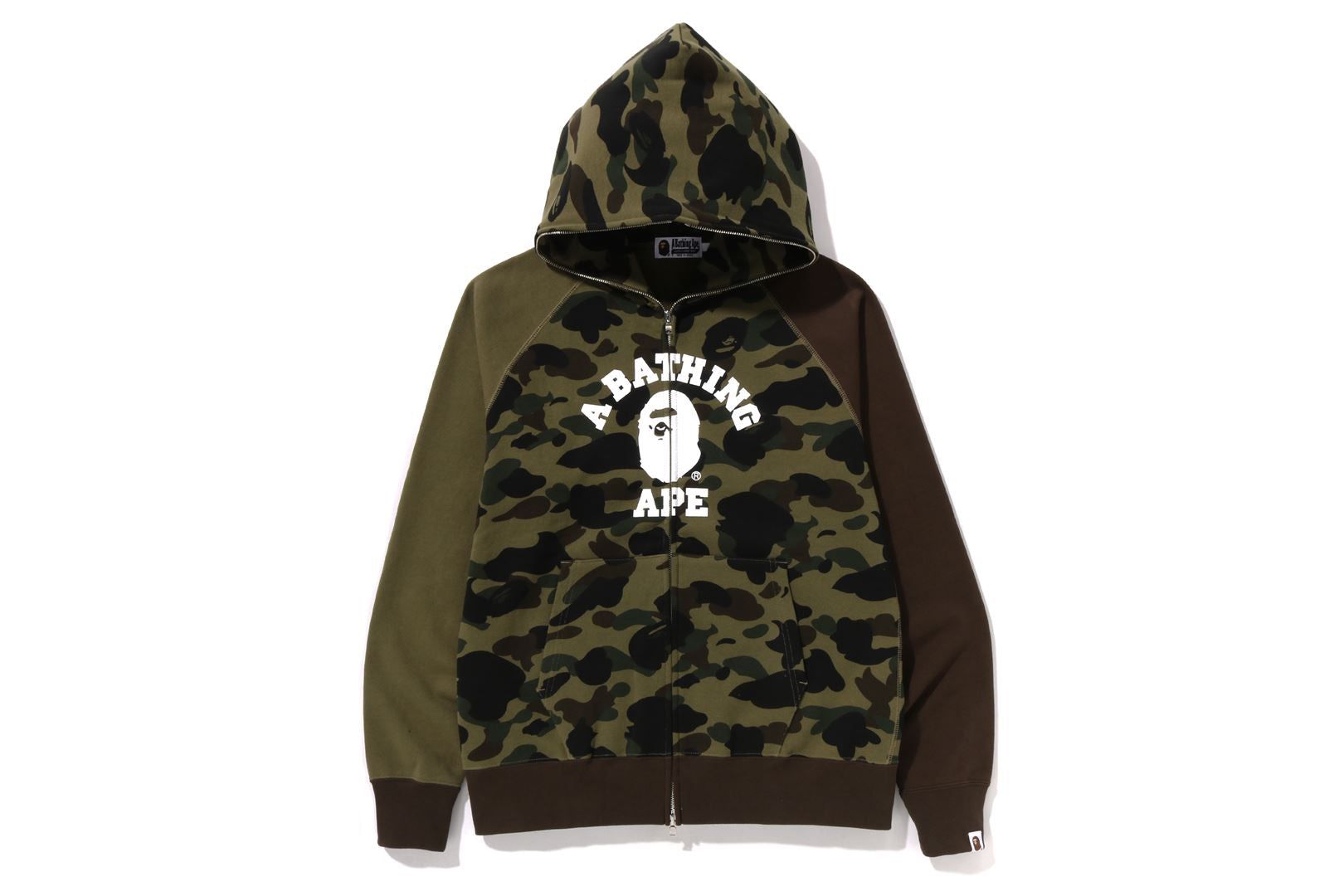 1ST CAMO CRAZY COLLEGE FULL ZIP HOODIE sold by Bape product image thumbnail 4