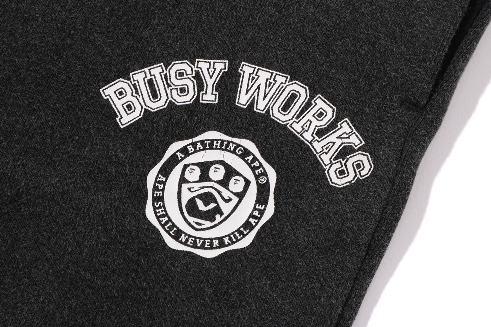 BAPE BUSY WORKS SWEAT PANTS sold by Bape product image thumbnail 3