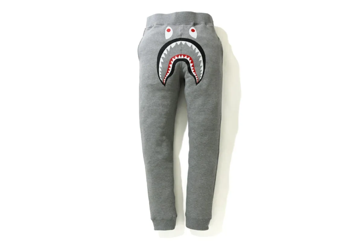 SHARK SLIM SWEAT PANTS sold by Bape