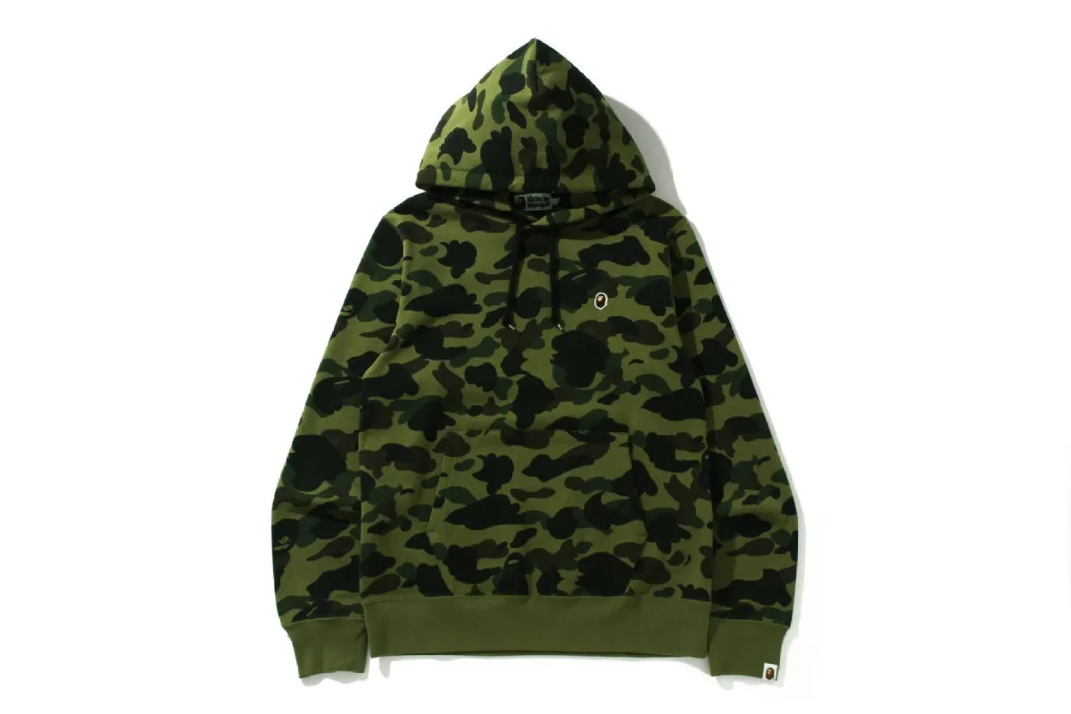 1ST CAMO ONE POINT PULLOVER HOODIE sold by Bape