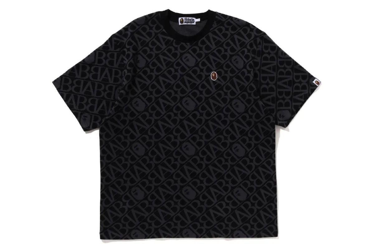 SPORT MONOGRAM APE HEAD ONE POINT TEE sold by Bape