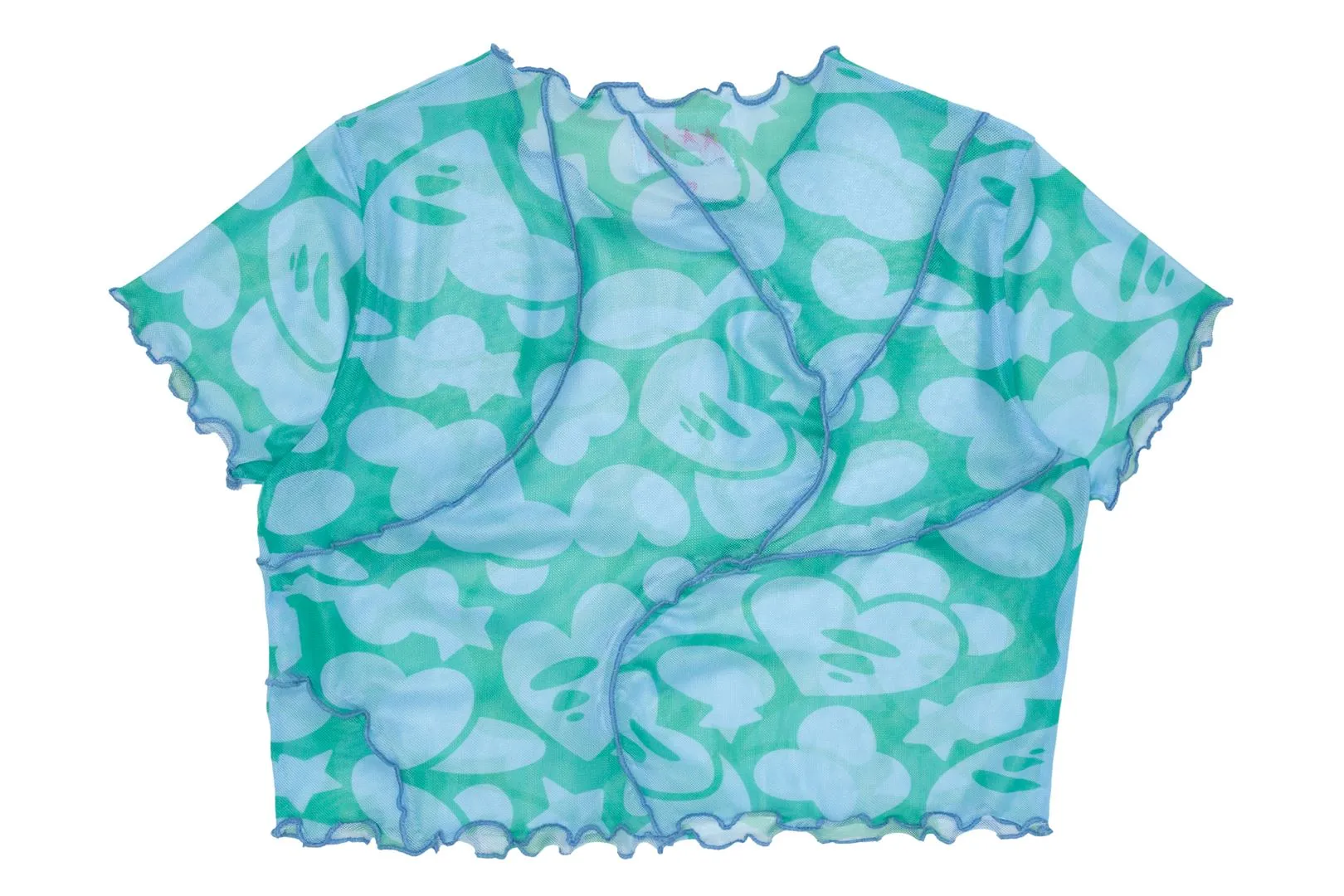 PATTERN MESH CROP TOP sold by Bape product image thumbnail 2