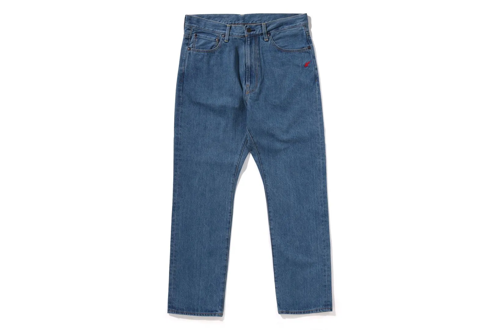 BAPE CHAMPION REGULAR FIT DENIM PANTS sold by Bape