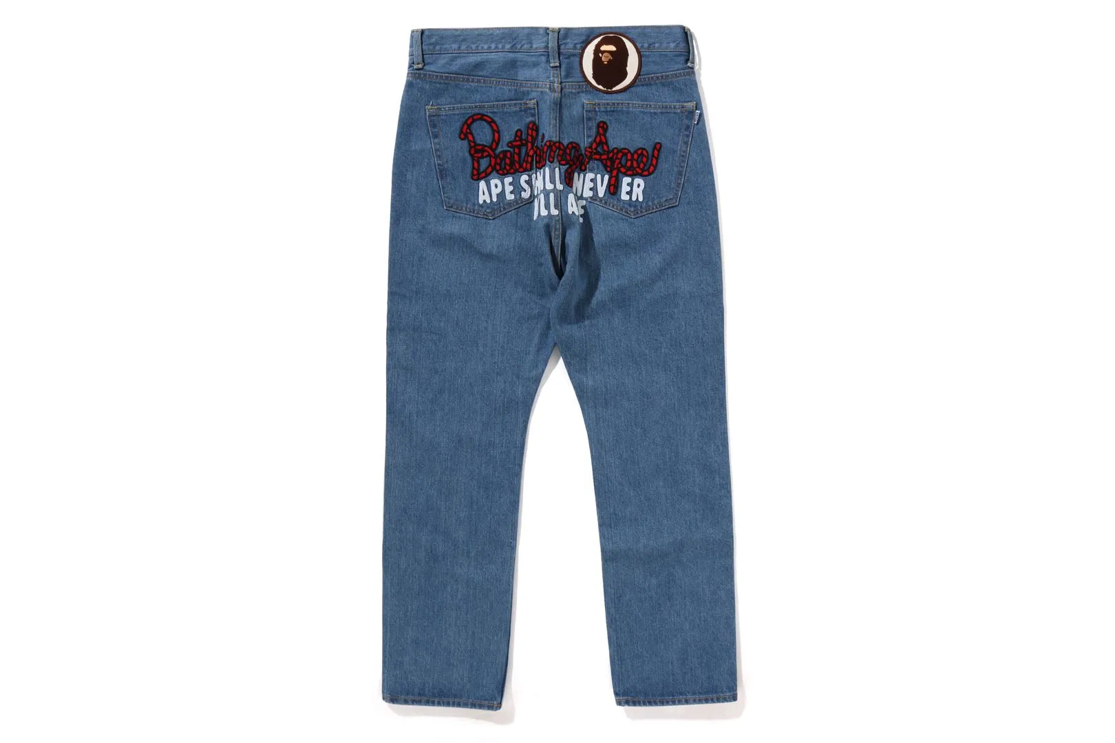 BAPE CHAMPION REGULAR FIT DENIM PANTS sold by Bape product image thumbnail 2