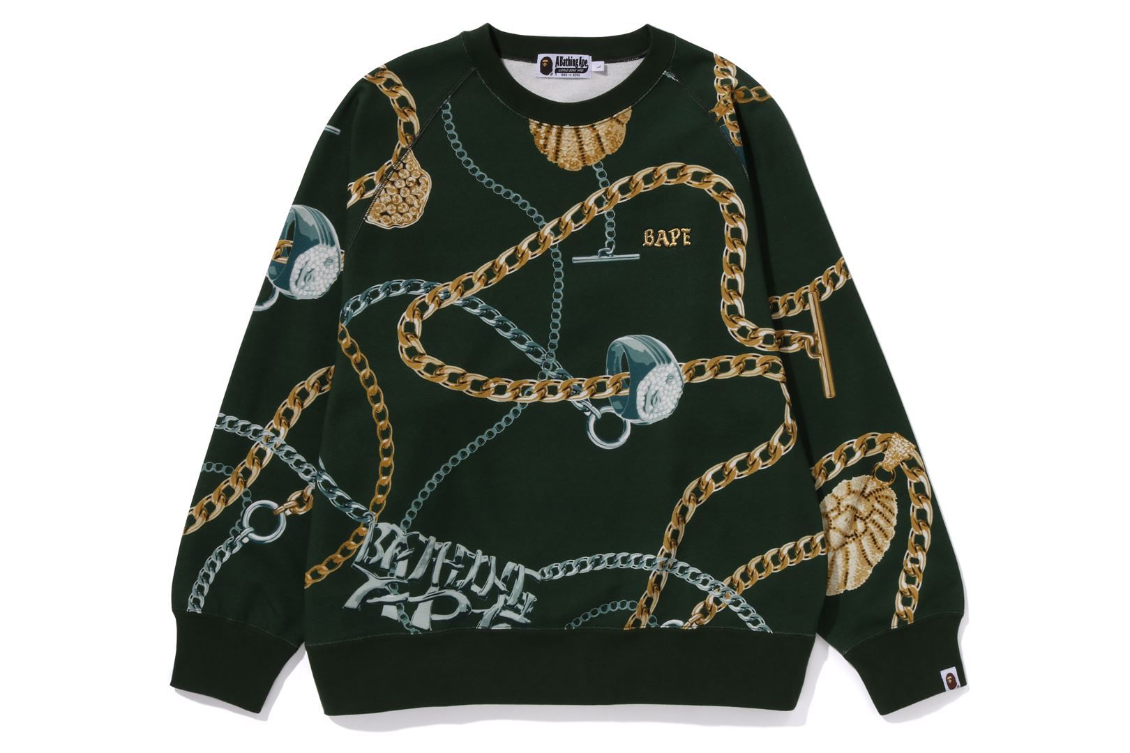 BAPE JEWELS CREWNECK sold by Bape